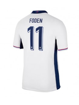 Engleska Phil Foden #11 Domaci Dres EP 2024 Kratak Rukavima